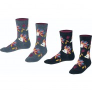 Preisvergleich für Strumpfwaren: Kinder Socken Doppelpack mehrfarbig Gr. 23-26
