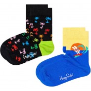 Preisvergleich für Strumpfwaren: Kinder Socken SURFERS PARADISE Doppelpack mehrfarbig Gr. 33-35