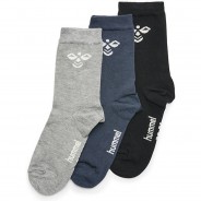 Preisvergleich für Strumpfwaren: Kinder Socken SUTTON SOCK 3er Pack schwarz/grau Gr. 32-36
