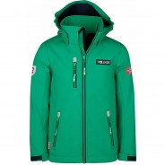Preisvergleich für Jacken & Outdoorkleidung: Softshelljacke Preikestolen Softshelljacken grün-kombi Gr. 104