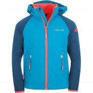 Preisvergleich für Jacken & Outdoorkleidung: Kinder Softshelljacke RONDANE dunkelblau Gr. 152