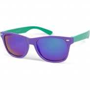 Preisvergleich für Accessoires für Kinder: Kinder Sonnenbrille Nerd Style Kinder lila Gr. one size  Kleinkinder
