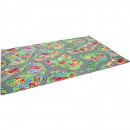 Preisvergleich für Heimtextilien: Kinder Spiel Teppich Little Village Spielteppiche bunt Gr. 160 x 240