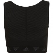 Preisvergleich für Sportbekleidung: Kinder Sport-BH AK schwarz/grau Gr. 140 Mädchen Kinder