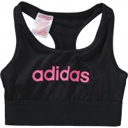 Preisvergleich für Sportbekleidung: Kinder Sport-BH G BT schwarz/pink Gr. 116 Mädchen Kinder