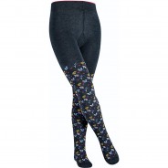 Preisvergleich für Strumpfwaren: Kinder Strickstrumpfhose aqua Gr. 134/146 Mädchen Kinder