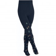 Preisvergleich für Strumpfwaren: Kinder Strickstrumpfhose aqua Gr. 80/92 Mädchen Kinder
