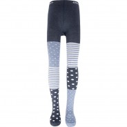 Preisvergleich für Strumpfwaren: Kinder Strickstrumpfhose blau Gr. 92/98 Mädchen Kleinkinder