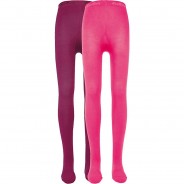 Preisvergleich für Strumpfwaren: Kinder Strickstrumpfhose Doppelpack pink Gr. 92/98 Mädchen Kleinkinder