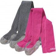 Preisvergleich für Strumpfwaren: Kinder Strickstrumpfhose fuchsia Gr. 98/104 Mädchen Kleinkinder