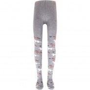 Preisvergleich für Strumpfwaren: Kinder Strickstrumpfhose grau Gr. 98/104 Mädchen Kleinkinder