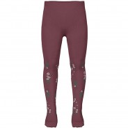 Preisvergleich für Strumpfwaren: Kinder Strickstrumpfhose NMFTASHA dunkelrot Gr. 80/86 Mädchen Kleinkinder