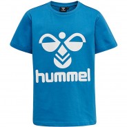 Preisvergleich für Oberteile: Kinder T-Shirt, Organic Cotton blau Gr. 152