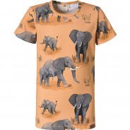 Preisvergleich für Oberteile: Kinder T-Shirt, Organic Cotton orange Gr. 134