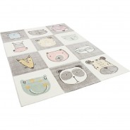 Preisvergleich für Heimtextilien: Kinder Teppich Maui Kids Happy Animals Bunt Spielteppiche bunt Gr. 160 x 230