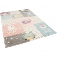 Preisvergleich für Heimtextilien: Kinder Teppich Maui Kids Unterwasserwelt Spielteppiche bunt Gr. 140 x 200