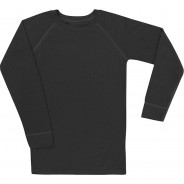 Preisvergleich für Oberteile: Kinder Thermowäsche Langarm-Shirt Denali Funktionsshirts schwarz Gr. 86/92
