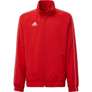 Preisvergleich für Jacken & Outdoorkleidung: Kinder Trainingsjacke CORE18 PRE (recycelt) rot Gr. 164