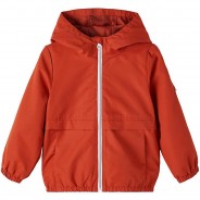 Preisvergleich für Jacken & Outdoorkleidung: Kinder Übergangsjacke NMNMARILO (recycelt) rot Gr. 80