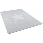 Preisvergleich für Heimtextilien: Kinder und Jugend Teppich Trendline Modern Stars Spielteppiche grau Gr. 160 x 225