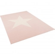 Preisvergleich für Heimtextilien: Kinder und Jugend Teppich Trendline Stern Pastell Spielteppiche pink Gr. 120 x 170