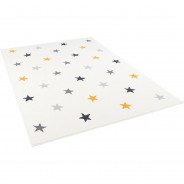 Preisvergleich für Heimtextilien: Kinder und Jugend Teppich Trendline Sterne Mix Spielteppiche creme Gr. 160 x 225