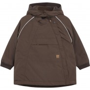 Preisvergleich für Jacken & Outdoorkleidung: Kinder Winterjacke OBI dunkelbraun Gr. 110