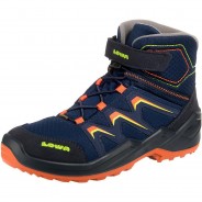 Preisvergleich für Schuhe: Kinder Winterstiefel MADDOX blau/orange Gr. 37