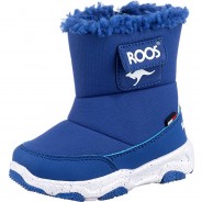 Preisvergleich für Schuhe: myToys-COLLECTION Winterstiefel SNOWBALL  von KangaROOS blau/weiß Gr. 26 Jungen Kleinkinder