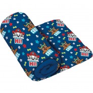 Preisvergleich für Heimtextilien: Kinderdecke Paw Patrol, 95 x 150 cm blau