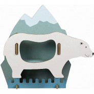 Preisvergleich für Kindermöbel: Kindergarderobe - Eisbär