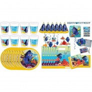 Preisvergleich für Partydekoration: Kinderparty-Set Findet Dorie - Kindergeburtstags-Set (61-teilig) mehrfarbig