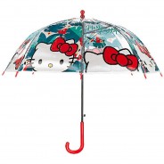 Preisvergleich für Accessoires für Kinder: Kinderschirm Hello-Kitty, rot/grün