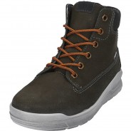 Preisvergleich für Schuhe: Dirk Boots Glattleder uni Outdoorschuhe khaki Gr. 35 Jungen Kinder