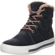 Preisvergleich für Schuhe: Kinderschuhe Kinderstiefel Schuhe Outdoor Wiebke-Tex Boots Kinderschuhe Veloursleder uni Stiefel blau Gr. 40 Mädchen Kinder