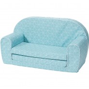 Preisvergleich für Kindersessel: "Kindersofa - ""Geocube neon mint""" türkis