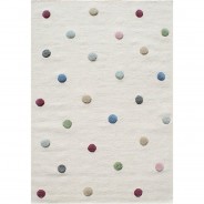 Preisvergleich für Heimtextilien: Kinderteppich, COLORDOTS natur/multi, 120 x 180 cm