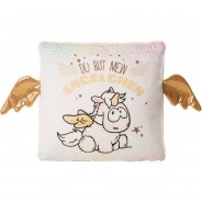 Preisvergleich für Heimtextilien: Kissen Angelia 'Du bist mein Engelchen'  30x30 cm (46557) weiß Gr. 30 x 30