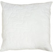Preisvergleich für Heimtextilien: Kissen BAMBOO, Naturfaser, 80 x 80 cm weiß