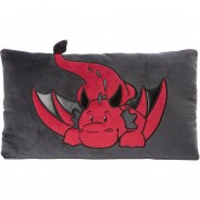 Preisvergleich für Heimtextilien: Kissen Drache Eldor rechteckig 43x25 cm rot Gr. 43 x 25