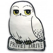 Preisvergleich für Heimtextilien: Kissen Harry Potter Hedwig weiß