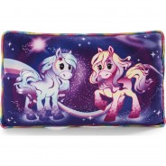 Preisvergleich für Heimtextilien: Kissen Pony Stars, rechteckig 43x25cm GREEN (47854) Gr. 43 x 25