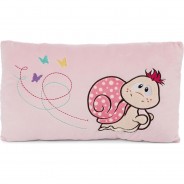 Preisvergleich für Heimtextilien: Kissen Schnecke rosa rechteckig 43x25cm (47941) pink Gr. 43 x 25
