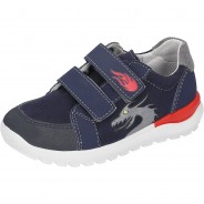 Preisvergleich für Schuhe: Klassische Halbschuhe Blinkies , Drachen blau/rot Gr. 25 Jungen Kleinkinder