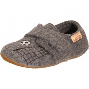 Preisvergleich für Schuhe: Klettmodell Slipper grau Gr. 35