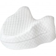 Preisvergleich für Heimtextilien: Knie-Kissen, L25xB24xH14 cm weiß
