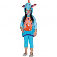 Preisvergleich für Kostüme: Kostüm Seepferdchen Gr. 92 blau/orange Mädchen Kleinkinder