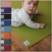 Preisvergleich für Heimtextilien: Krabbelmatte - das Original grün Gr. 120 x 200