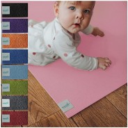 Preisvergleich für Heimtextilien: Krabbelmatte - das Original rosa Gr. 160 x 140