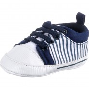 Preisvergleich für Schuhe: Krabbelschuhe  white denim Gr. 17 Jungen Baby